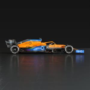 McLaren MCL35 2020 года 